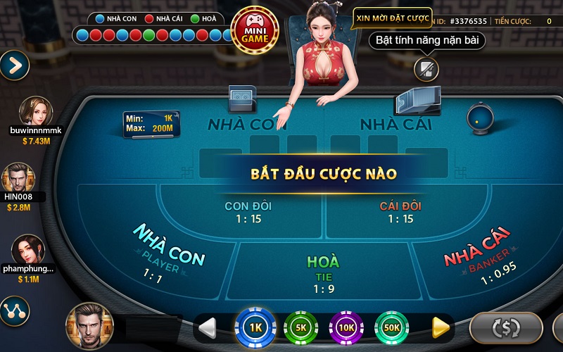 Baccarat đổi thưởng