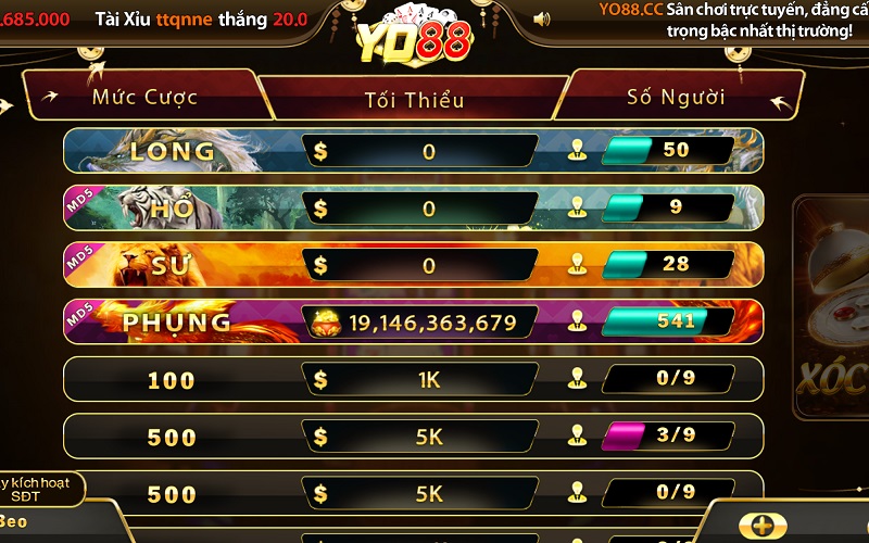 Chọn cửa cược theo kinh nghiệm Chọn cửa cược theo kinh nghiệm