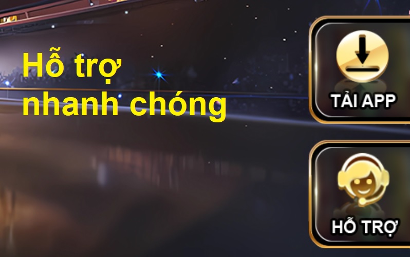 Hỗ trợ nhanh chóng Hỗ trợ nhanh chóng