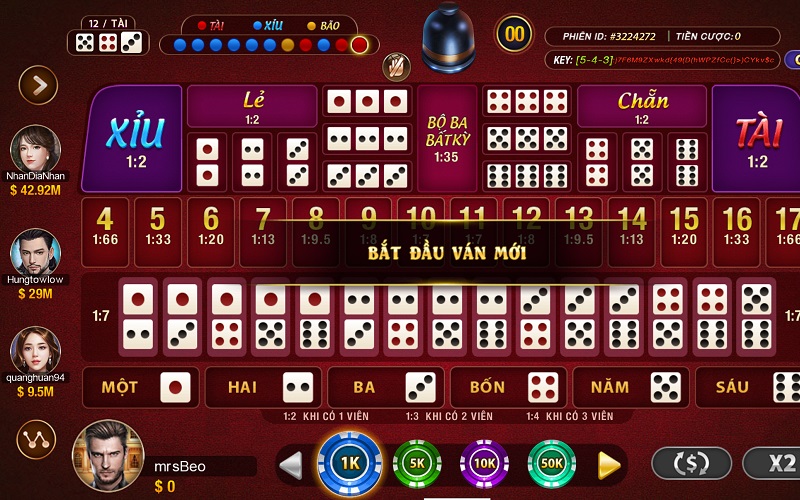 Lựa chọn mức cược, cửa cược yêu thích Lựa chọn mức cược, cửa cược yêu thích
